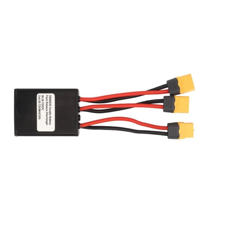 20V‑72V Electric Bike Double Battery Discharge Converter Dual Battery Parallel Module Adapter