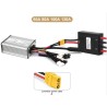 Electric Bicycle Dual Battery Connect 20-72V 60/80/100A 40-100V 120A Adapter Discharge Converter Ebike Module Balanced Discharge