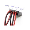 Ebike Dual Battery Discharge ConverterThree Battery Converter 30A/40A Dual Battery Pack Switch Balancer 24V-72V
