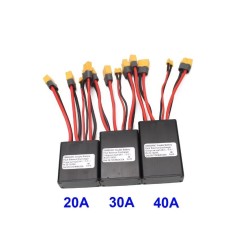 Ebike Dual Battery Discharge ConverterThree Battery Converter 30A/40A Dual Battery Pack Switch Balancer 24V-72V