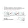 Ebike Dual Battery Discharge ConverterThree Battery Converter 30A/40A Dual Battery Pack Switch Balancer 24V-72V