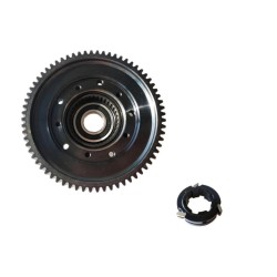 Bafang BBS01B BBS02B Mid Motor Big Pinion Gear Assembly Spare Part with Clutch Steel Transmission