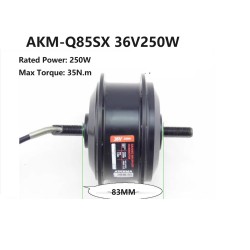 2.1kg Ultralight motor AKM Motor 85SX 36V 250W Front Brushless Gear Hub Motor/fork size-83mm 32holes/36holes 9pins Motor Cable